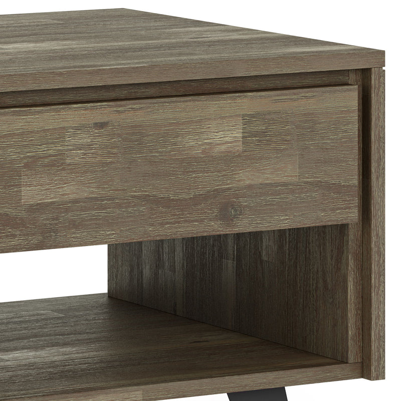 Lowry - Handcrafted End Table - R&R Furniture Gallery (Fountain Valley, CA)