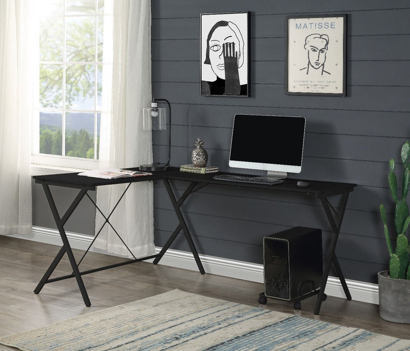 Dazenus - Computer Desk - Black - R&R Furniture Gallery (Fountain Valley, CA)