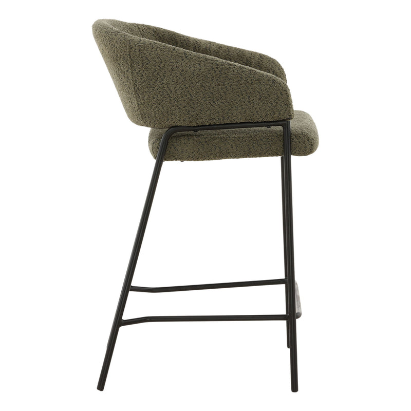 Cathey - Counter Stool (Set of 2) - Olive