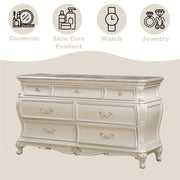 Chantelle - Dresser w/Granite Top - R&R Furniture Gallery (Fountain Valley, CA)