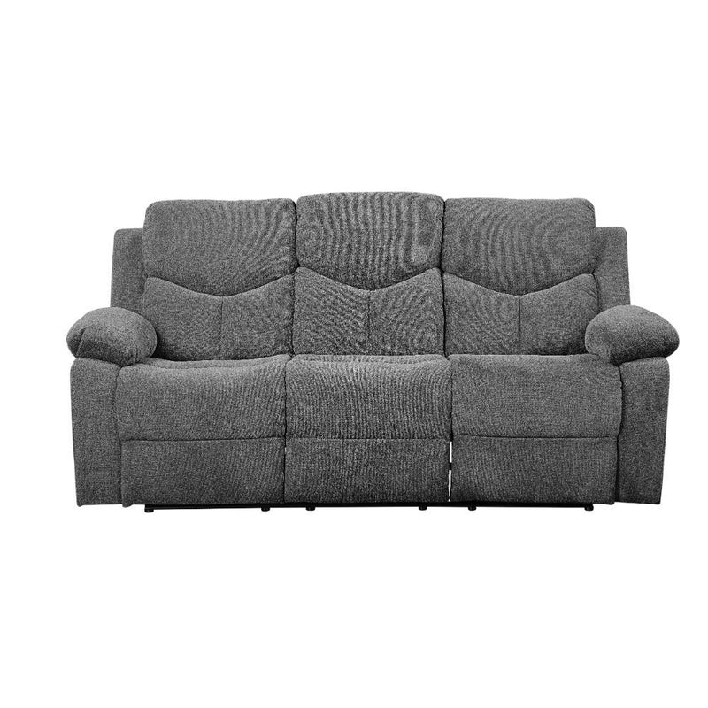 Kalen - Motion Sofa - Gray Chenille - R&R Furniture Gallery (Fountain Valley, CA)