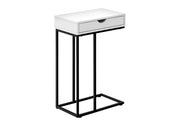 Accent Table, C - Shaped Contemporary & Modern Versatile Design - R&R Furniture Gallery (Fountain Valley, CA)