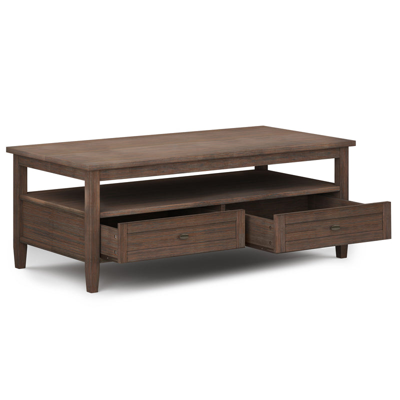 Warm Shaker - Coffee Table - R&R Furniture Gallery (Fountain Valley, CA)