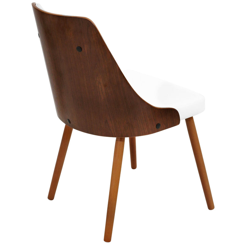 Lumi Source Gianna contemporary dining chair, modern side chair with sleek design and upholstered seat for dining room decor.