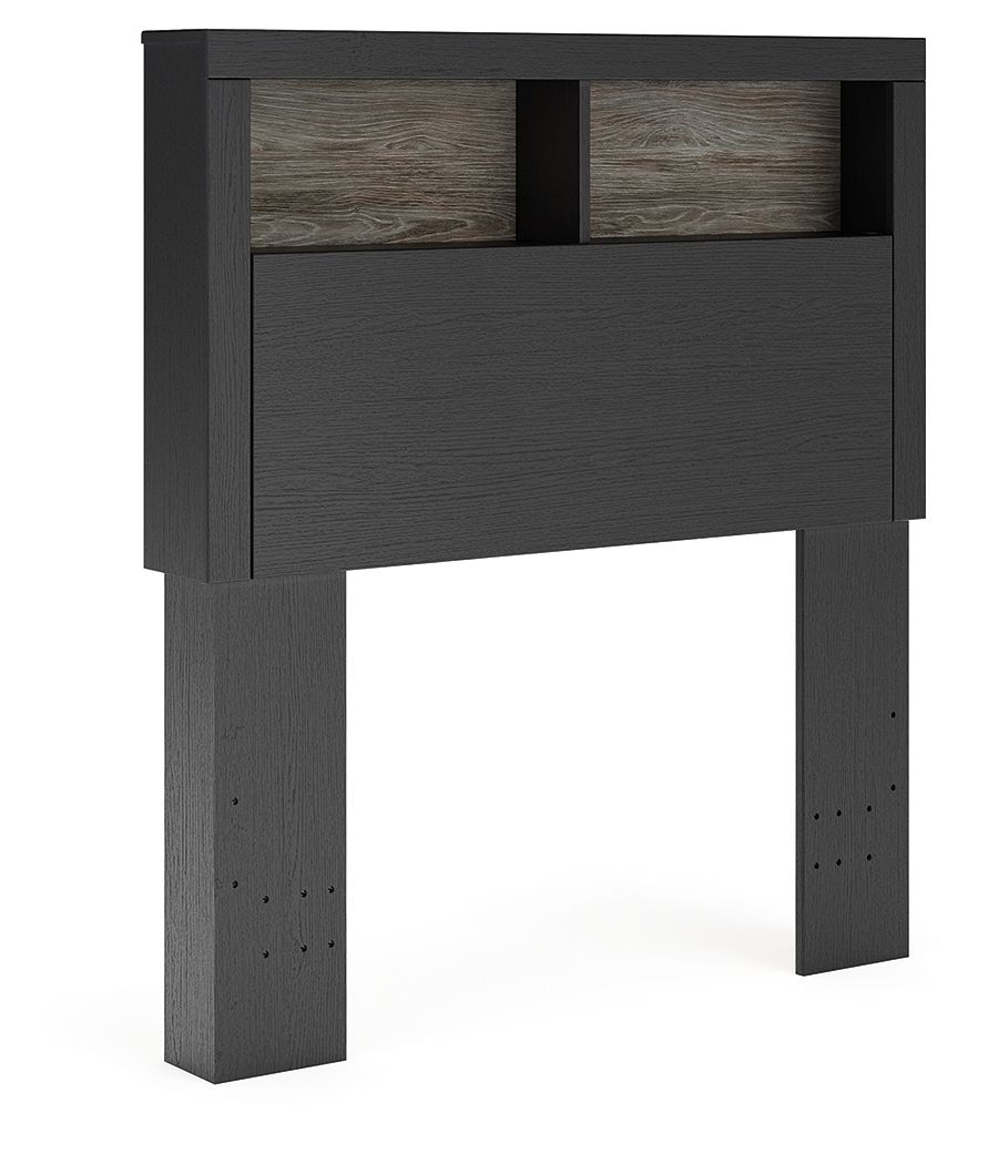 Broachmyn - Bookcase Headboard - R&R Furniture Gallery (Fountain Valley, CA)