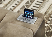 Next-Gen Durapella - Pwr Recliner/Adj Headrest - R&R Furniture Gallery (Fountain Valley, CA)
