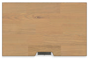 Ashbryn - Three Drawer Night Stand - White / Natural - R&R Furniture Gallery (Fountain Valley, CA)