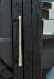 Rowanbeck - Dining Room Server - Black - R&R Furniture Gallery (Fountain Valley, CA)