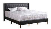 Contemporary upholstered bed by Glory Furniture, showcasing a spacious, stylish design suitable for modern bedrooms.