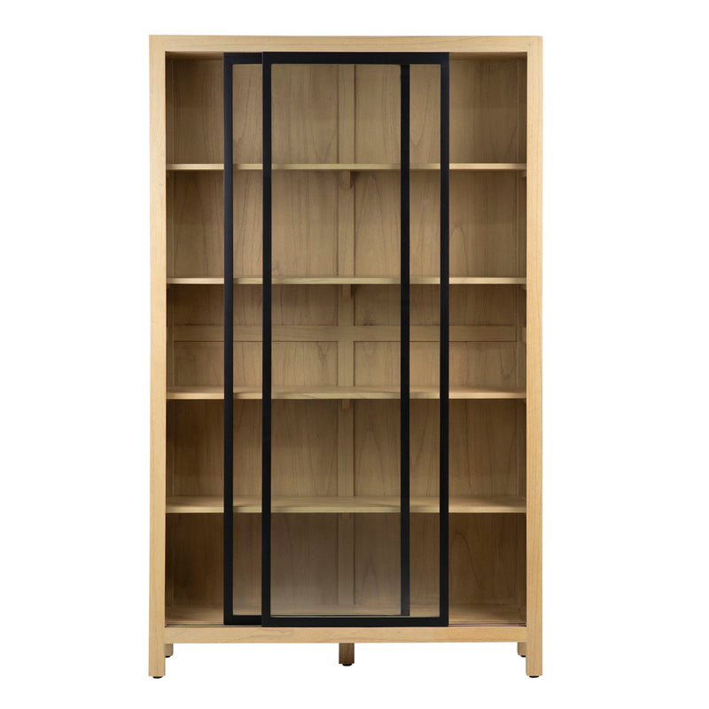 Sanna - Cabinet - Natural And Black