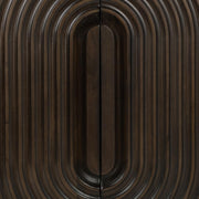 Colson - Mango Wood 4 Door Cabinet - Dark Brown - R&R Furniture Gallery (Fountain Valley, CA)