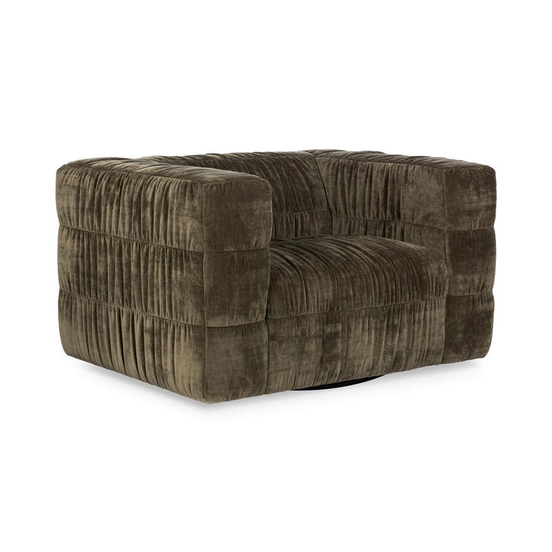 Afeela - Upholstered Swivel Chair - R&R Furniture Gallery (Fountain Valley, CA)