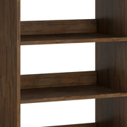 Chase - Tall Bookcase - Rustic Natural Aged Brown - R&R Furniture Gallery (Fountain Valley, CA)