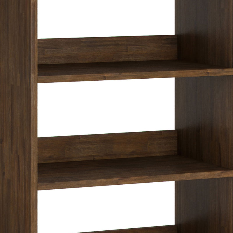 Chase - Tall Bookcase - Rustic Natural Aged Brown - R&R Furniture Gallery (Fountain Valley, CA)