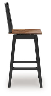 Wildenauer - Swivel Stool (Set of 2) - R&R Furniture Gallery (Fountain Valley, CA)