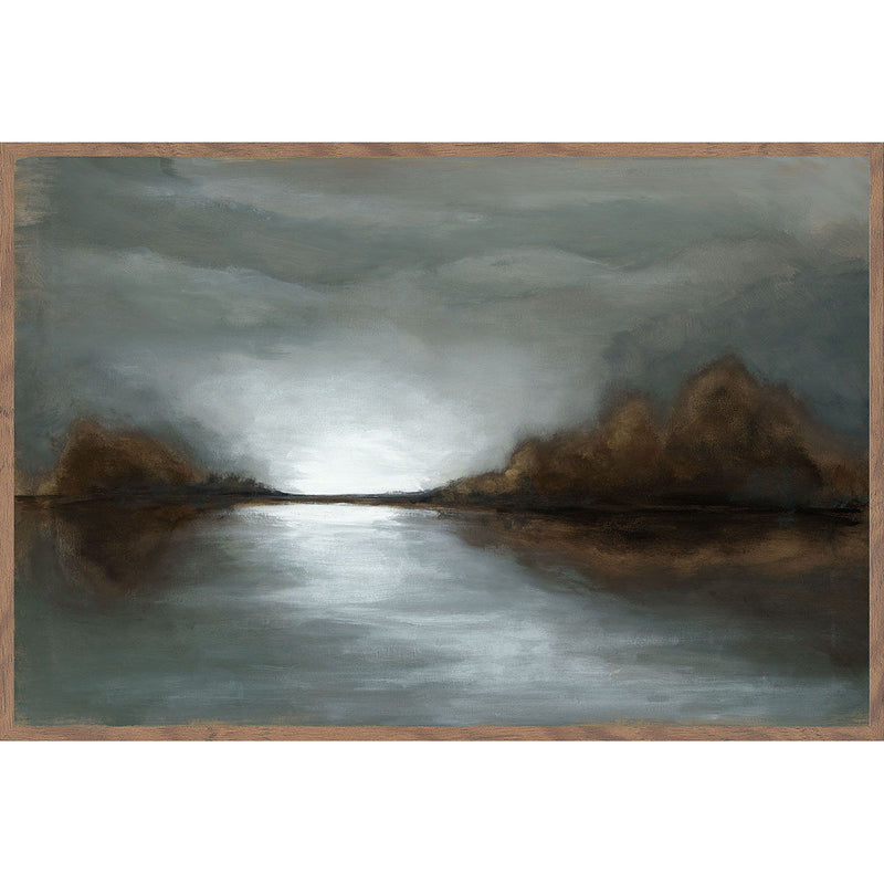 Lights - 48" x 72" Painting By Buddy Whitlock - Walnut - R&R Furniture Gallery (Fountain Valley, CA)