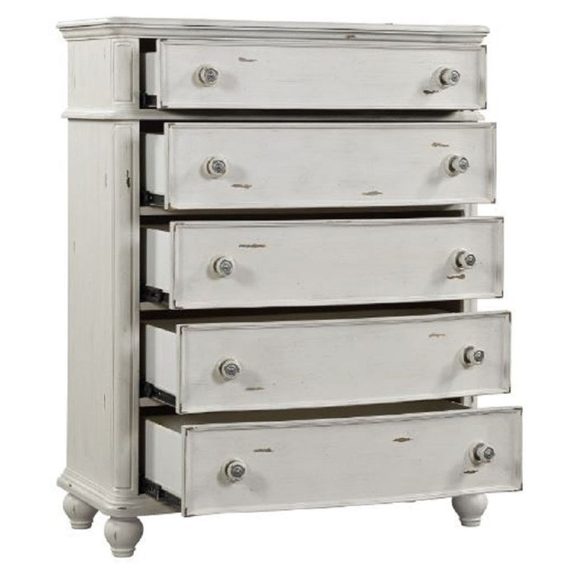 Jaqueline - Chest - Antique White - R&R Furniture Gallery (Fountain Valley, CA)