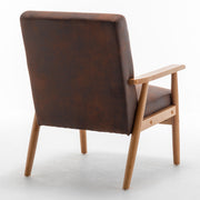 Wide Arm Chair - Brown - R&R Furniture Gallery (Fountain Valley, CA)