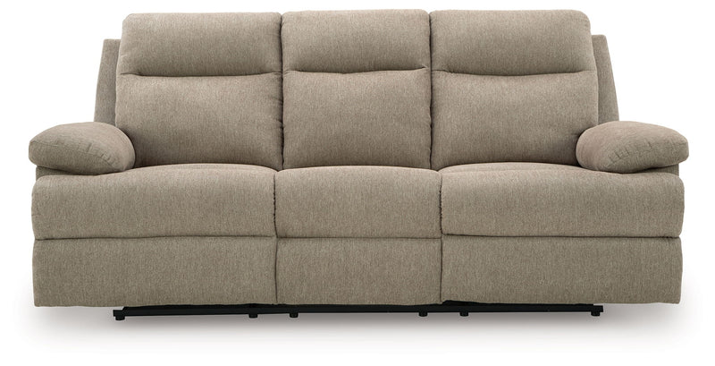 Side-Swipe - Reclining Sofa With Drop Down Table - R&R Furniture Gallery (Fountain Valley, CA)