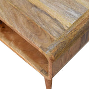 Solid Wood Open Media Unit - R&R Furniture Gallery (Fountain Valley, CA)