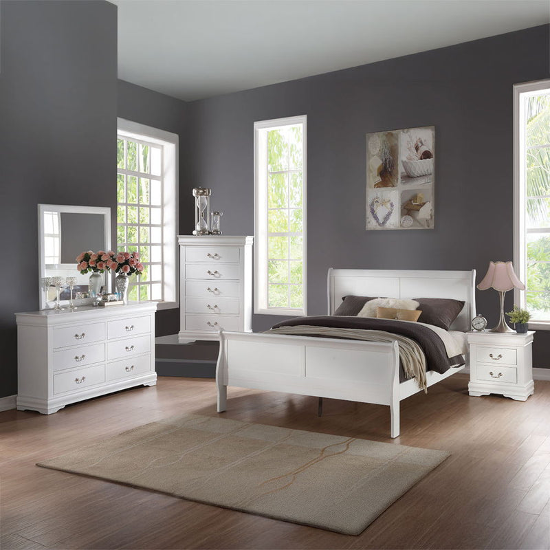 Louis Philippe - Accent Mirror - R&R Furniture Gallery (Fountain Valley, CA)