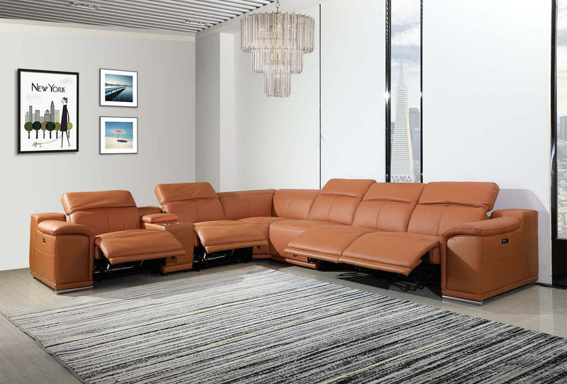 9762 - Power Reclining Sectional - R&R Furniture Gallery (Fountain Valley, CA)
