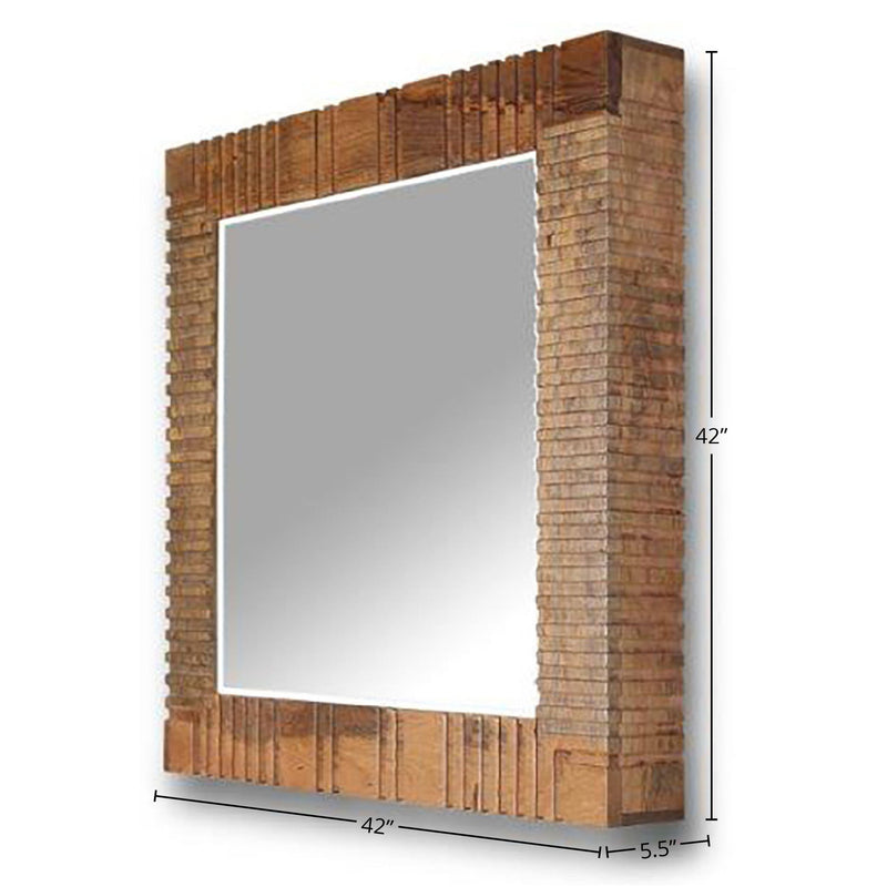 Crossings Downtown - Wall Mirror - Amber - R&R Furniture Gallery (Fountain Valley, CA)