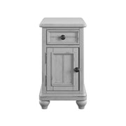 Chairside Table - Gray - R&R Furniture Gallery (Fountain Valley, CA)