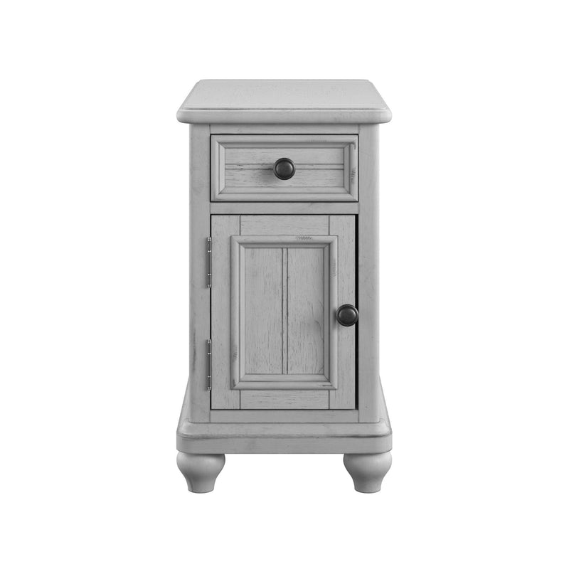 Chairside Table - Gray - R&R Furniture Gallery (Fountain Valley, CA)