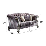 Versailles - Loveseat With 5 Pillows - R&R Furniture Gallery (Fountain Valley, CA)