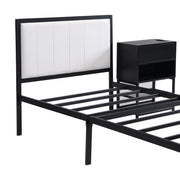 Platform Bed With 2 Tier Storage Shelves, Storage Cabinet - R&R Furniture Gallery (Fountain Valley, CA)