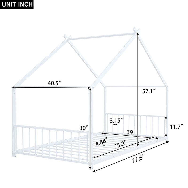 Metal House Bed - R&R Furniture Gallery (Fountain Valley, CA)