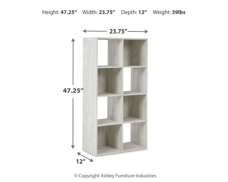 Signature Design by Ashley Paxberry Cube Organizer with multiple compartments for versatile storage and organization.