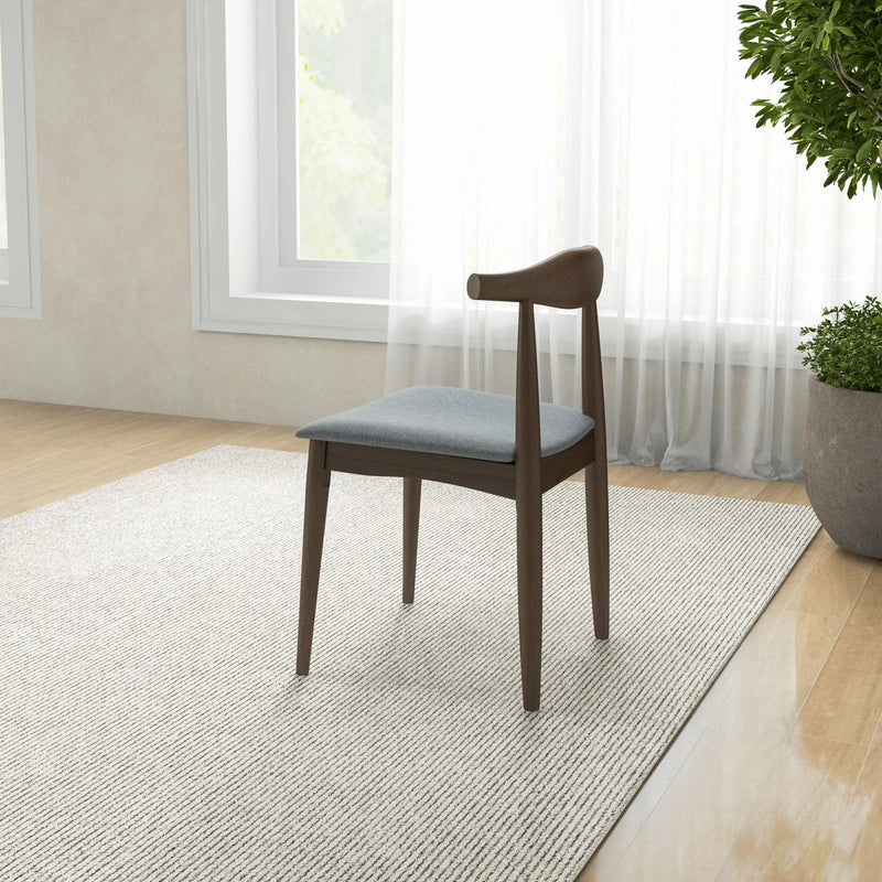 Brooklyn - Dining Chairs (Set of 2) - Gray - R&R Furniture Gallery (Fountain Valley, CA)