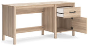 Battelle - Home Office Desk - Tan - R&R Furniture Gallery (Fountain Valley, CA)