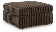 Midnight-Madness Oversized Accent Ottoman - R&R Furniture Gallery (Fountain Valley, CA)