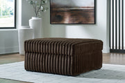 Midnight-Madness Oversized Accent Ottoman - R&R Furniture Gallery (Fountain Valley, CA)