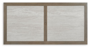 Rainier Ranch - Rectangle Dining Table With Umbrella Option - Brown / Beige - R&R Furniture Gallery (Fountain Valley, CA)