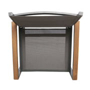 Aresha - Metal Outdoor Dining Armchair (Set of 2) - Gray - R&R Furniture Gallery (Fountain Valley, CA)