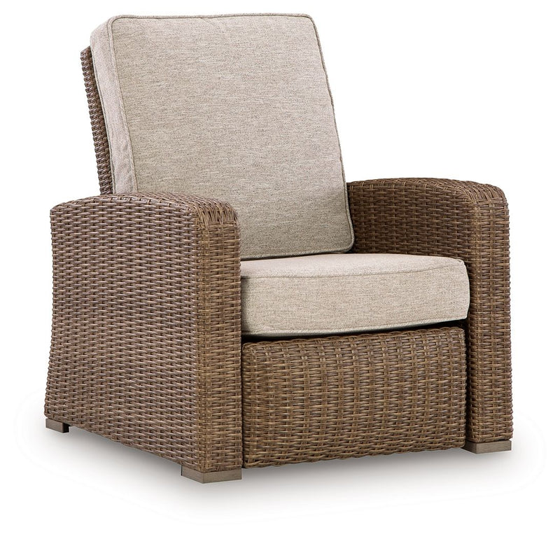 Laguna Heights - Recliner - Beige - R&R Furniture Gallery (Fountain Valley, CA)