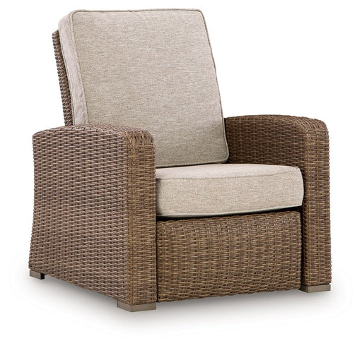 Laguna Heights - Recliner - Beige - R&R Furniture Gallery (Fountain Valley, CA)