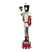 Red Noble House Classic Nutcracker Christmas decor with timeless design and durable construction, perfect for holiday decoration.
