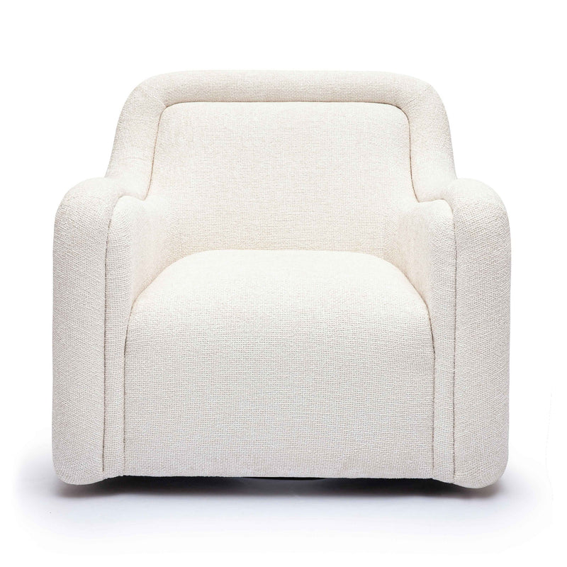 Charli - Boucle Swivel Chair - R&R Furniture Gallery (Fountain Valley, CA)