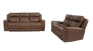 Calgary - Power Reclining Sofa Set - R&R Furniture Gallery (Fountain Valley, CA)