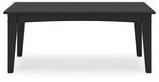 Hyland Wave - Rectangular Cocktail Table - R&R Furniture Gallery (Fountain Valley, CA)