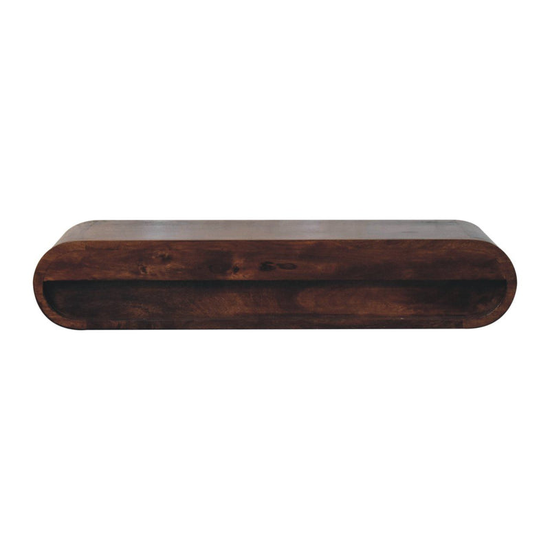 Wall Mounted Console Table - Walnut - R&R Furniture Gallery (Fountain Valley, CA)