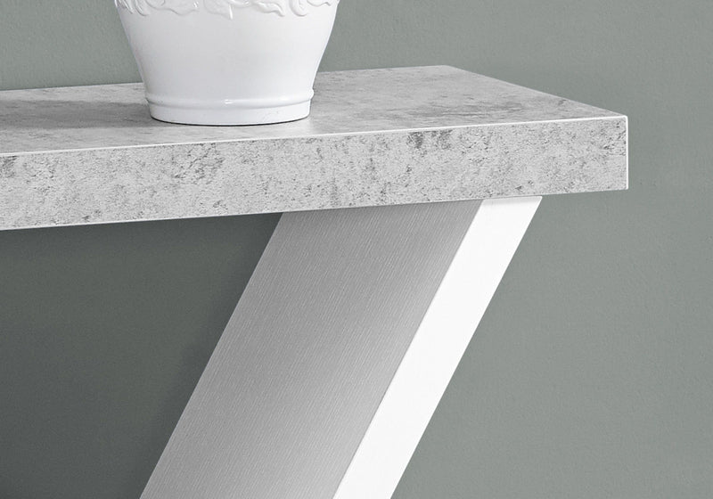 Accent Console Table For Entryway, Spacious Table Top, Contemporary & Modern - R&R Furniture Gallery (Fountain Valley, CA)