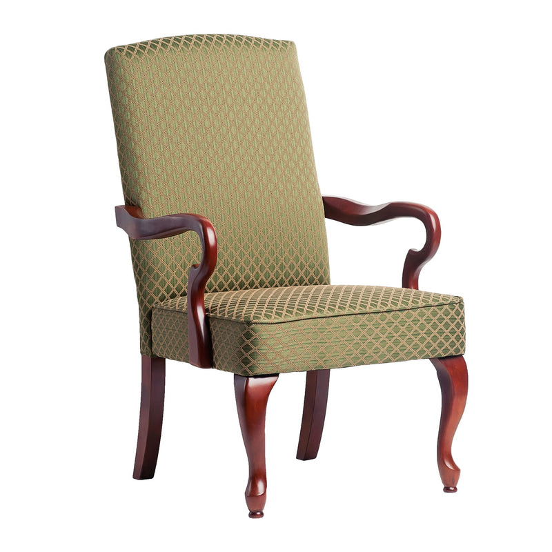 Delaney - Elegant Gooseneck Arm Chair With High Back - R&R Furniture Gallery (Fountain Valley, CA)