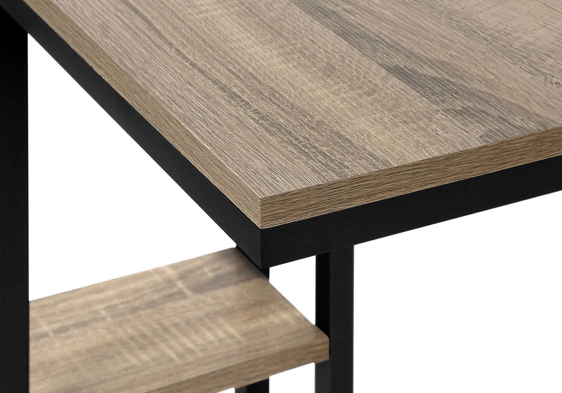 Accent Table, C - Shaped, Marble Look Contemporary & Modern Convenient Design - R&R Furniture Gallery (Fountain Valley, CA)