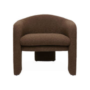 Marla - Boucle Accent Chair - Chocolate Brown - R&R Furniture Gallery (Fountain Valley, CA)